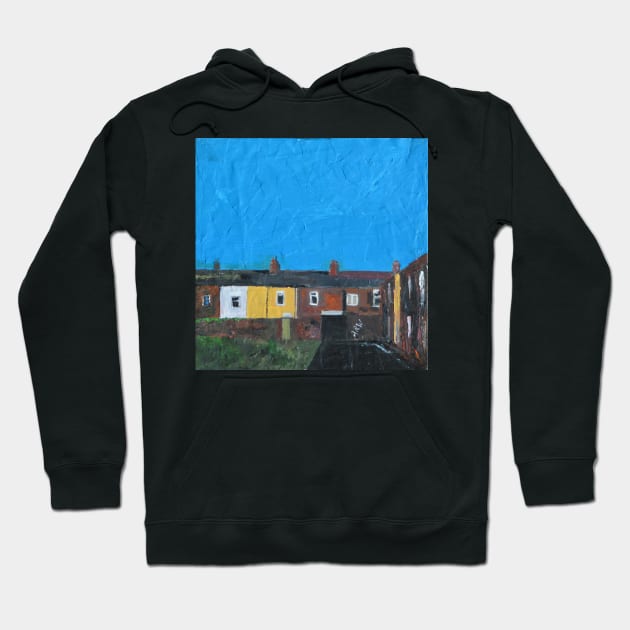 Back Of Houses, York, England Hoodie by golan22may